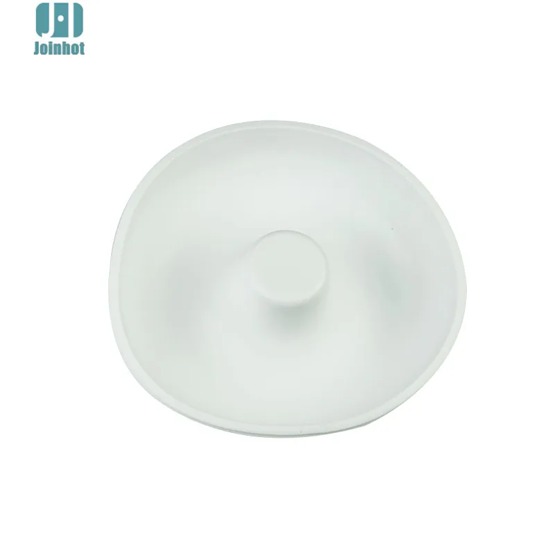 Форма для выпечки кексов и десертов из силикона в форме полых сахарных бубликов Joinhot White Savarin Donuts.