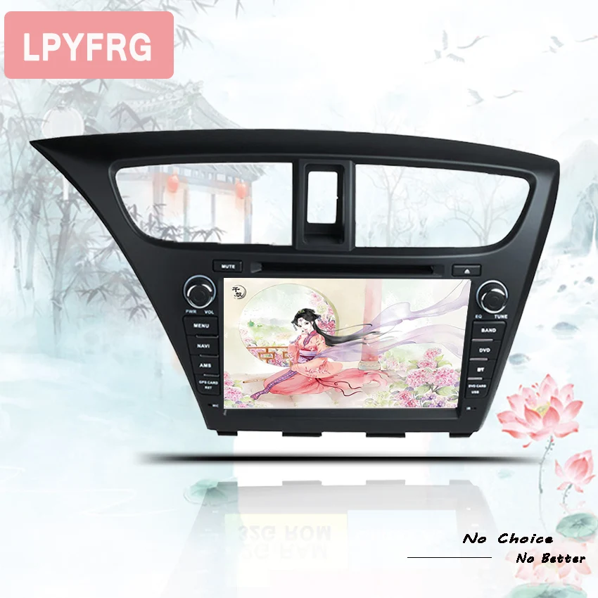 Головное устройство для автомобильного dvd плеера Android 8 1 Honda civic 2013 2014 2015 авто gps