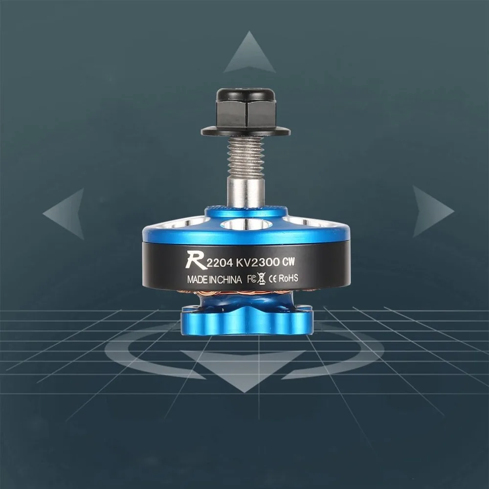SUNNYSKY R2204 3 4S 2300KV легкий CW CCW бесщеточный двигатель для радиоуправляемого дрона FPV
