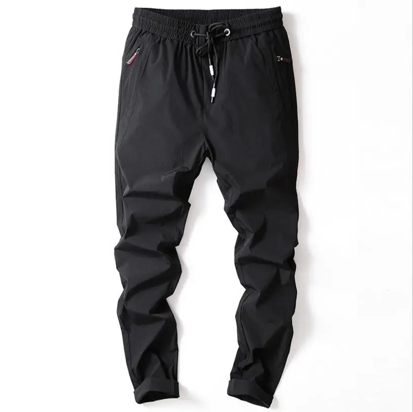 Классические мужские однотонные спортивные штаны повседневные брюки с