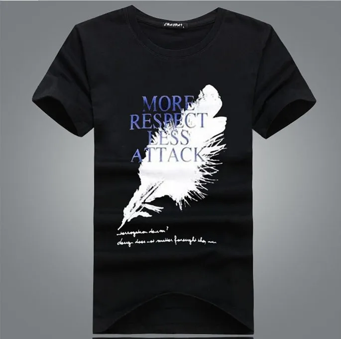 The new 2014 men and women t-shirts wholesale Gentleman personality cotton short sleeve T-shirt | Мужская одежда