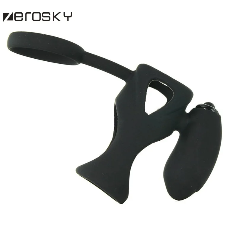 Zerosky Male Vibration Cock Ring Chastity Device Scrotal Bondage Delayed Ejaculation Penis Adults Sex Toys For Men | Красота и