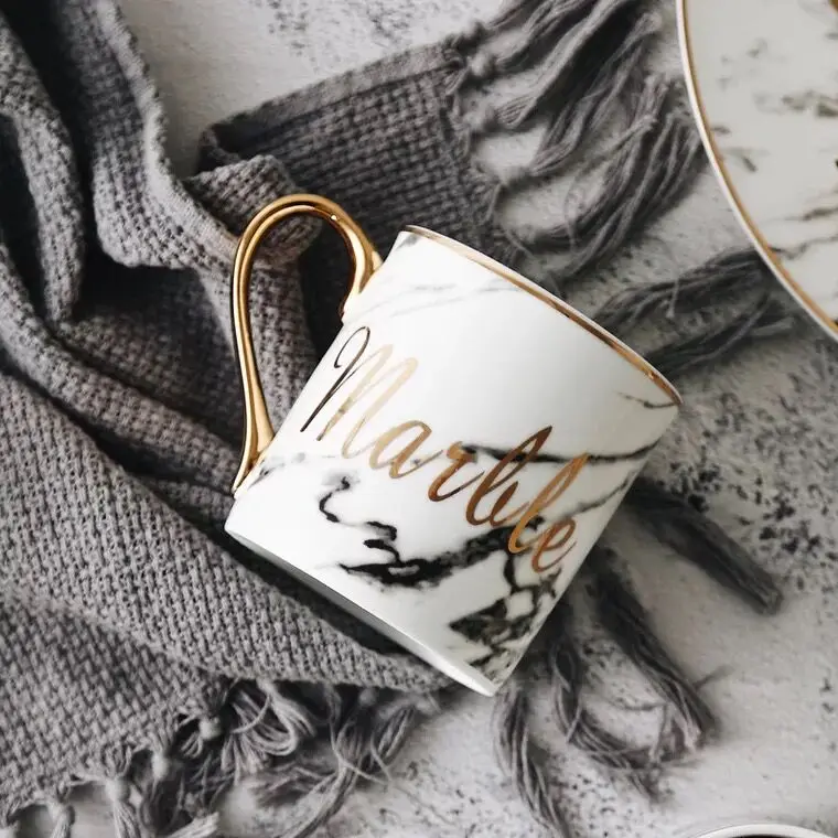 Керамическая кружка HOMIE из костяного фарфора чашки и кружки серого розового