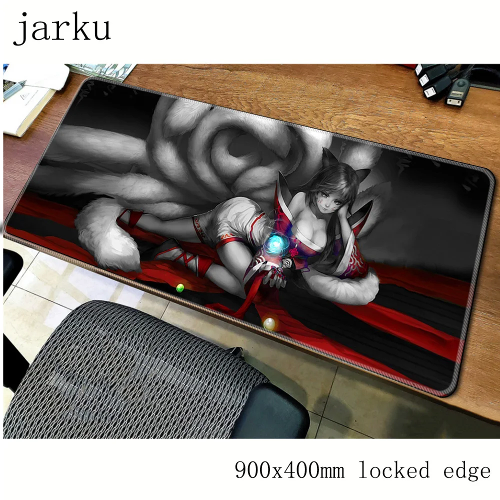 Коврик для мыши Ahri 900x400x3 мм игровой коврик аксессуары ноутбука и ПК эргономичный |