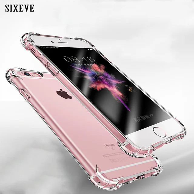 Роскошный защитный чехол-подушка безопасности для iPhone 6S 6S 7 7S 8 Plus X 10 iPhone 8 7 6 6S Plus Серебрянное ожерелье цвета крышки сотового телефона