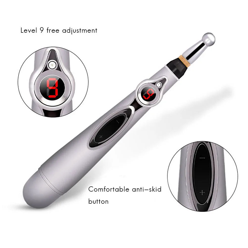 Электронная Акупунктура ручка для облегчения боли терапия иглоукалывания