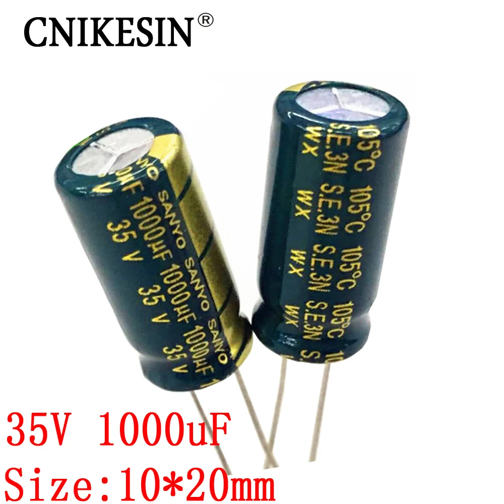 CNIKESIN 35V1000UF высокая частота низкая ESR ЖК дисплей Питание SANYO Алюминий