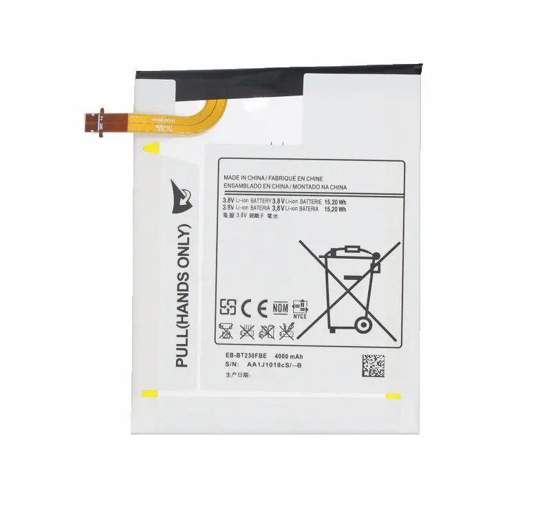 1x4000 мА/ч EB-BT230FBE запасная батарея для Samsung Galaxy Tab 4 7 0 &quotУголок T230 T231 T235 SM-T230 SM-T231 +