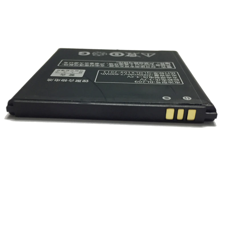 MaleCrane Replacement Cell Phone Battery 2000mAh BL209 For Lenovo A706 A788T A820E A760 A516 A378T A398T Polymer Li-ion | Мобильные