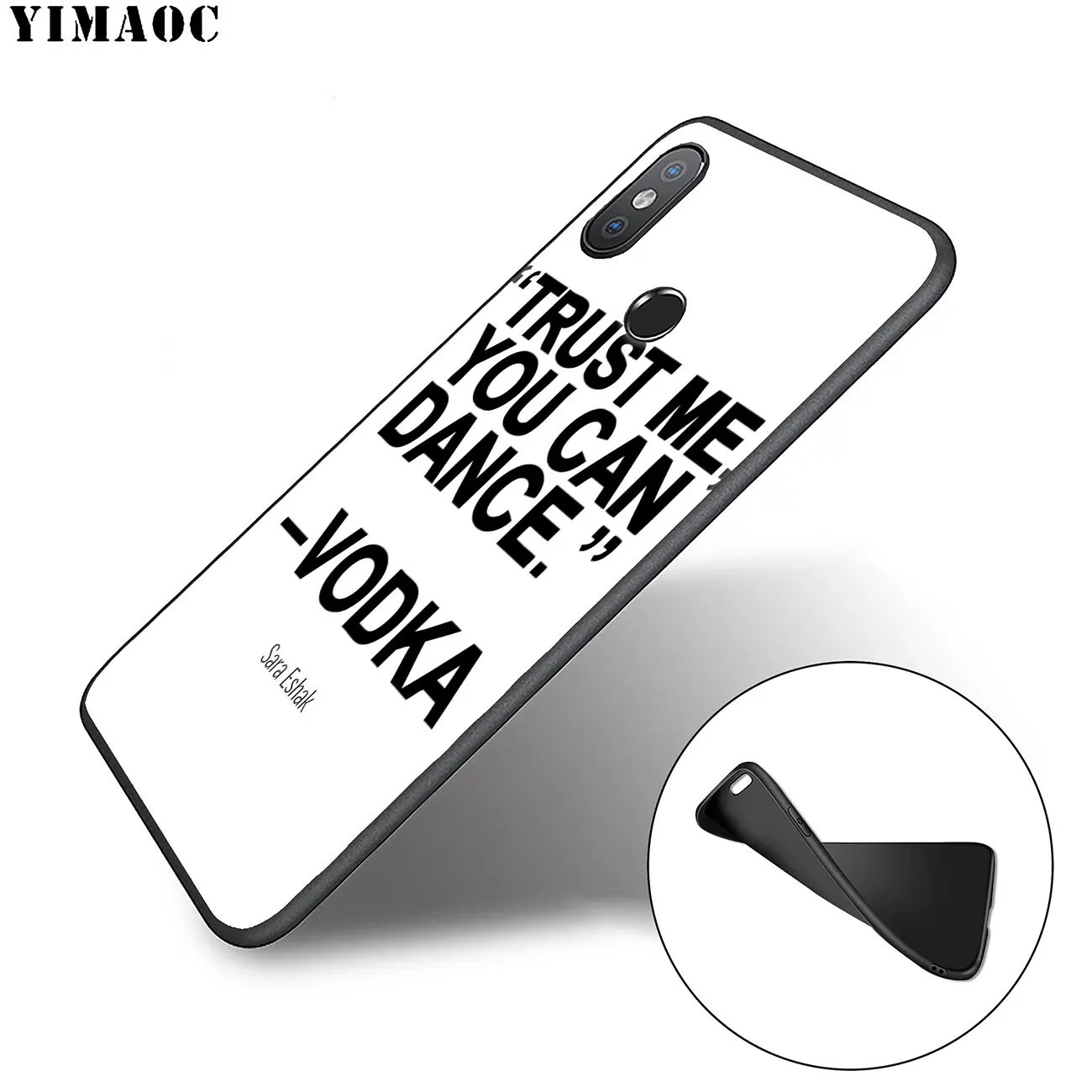Силиконовый чехол YIMAOC для Xiaomi Redmi K30 K20 Note 8 8T 7 5 6 Pro Mi|Бамперы| |