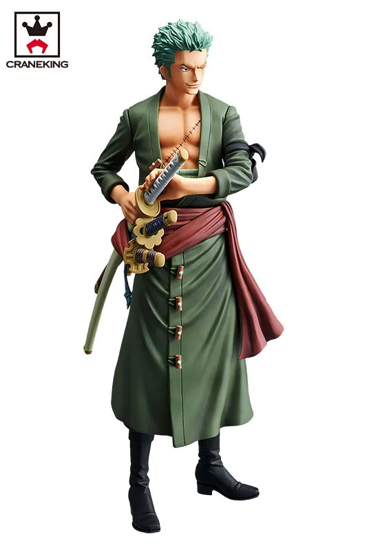 100% оригинальная коллекция Banpresto Grandista THE Мужская фигура Roronoa Зоро от &quotONE