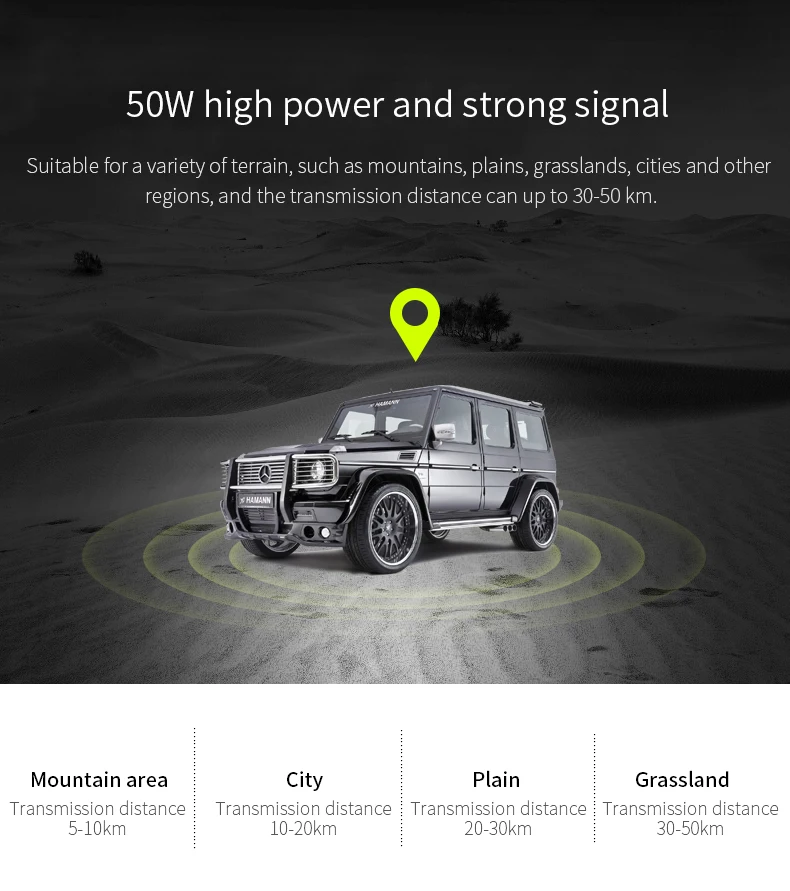 Zastone D9000 50 Вт Автомобильная рация 50 км Двухдиапазонная UHF 400-520 МГц VHF 136-174 МГц Мобильная радиостанция Автомобильная радиостанция Comunicador