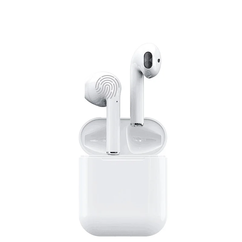 Super Copy Air 2 TWS 5,0, беспроводная bluetooth-гарнитура, мини стерео наушники, умный светильник, датчик, беспроводное зарядное устройство, авто пара наушников - Цвет: White