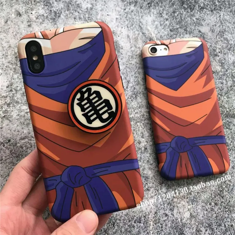 Горячая Распродажа, мягкий силиконовый чехол Dragon Ball Super Son Goku для iphone 6 plus, 7, 8, 8 plus, 11 Pro, X, XS, XR, MAX, чехол с подставкой для боевого телефона