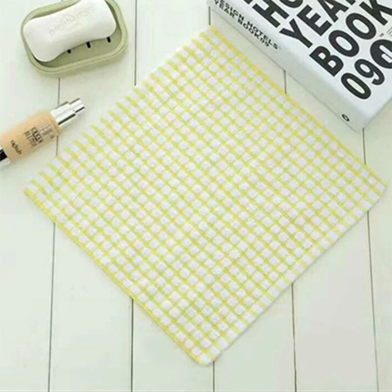 Прочный хлопок Square хлопковые влагопоглощающие Кухня стирка Полотенца дать