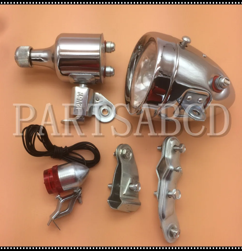 Моторизованный генератор трения для велосипеда Динамо задний фонарь