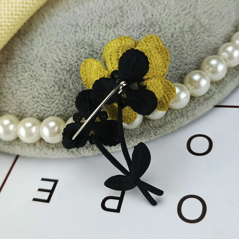 2019 Элегантная Брошь в виде цветка розы булавка стразы из хрустальной ткани