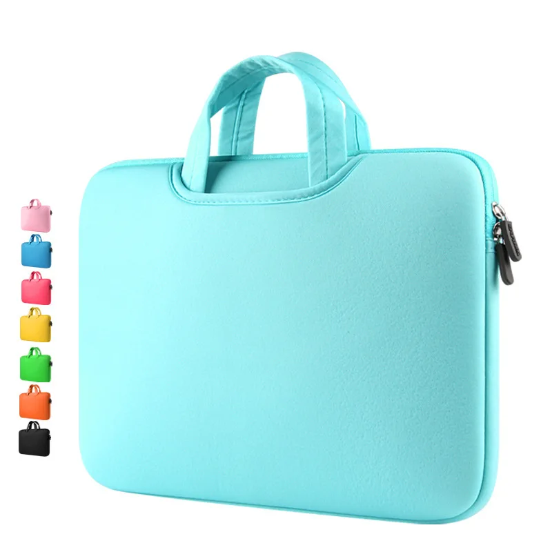 

Hot Zipper Computer Bag For Macbook Air Pro Retina 11 12 13 15 Macbook Air 13 2018 Case Laptop Handbag Shockproof Laptop Sleeve
