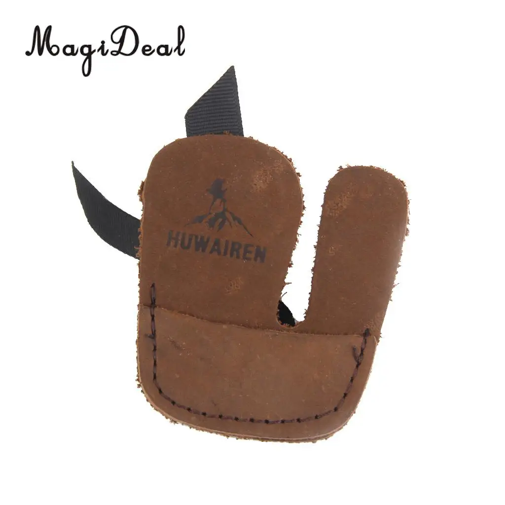 MagiDeal прочная мягкая коровья кожа защита пальцев планшетов для стрельбы товары