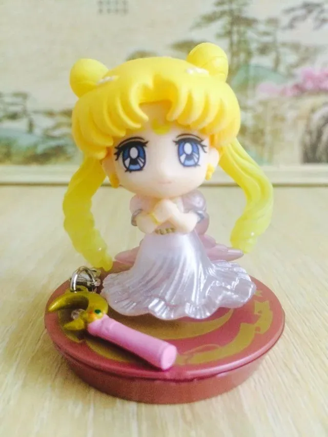 Новое поступление 10 см March Hare Sailor Moon Q водный лед на свадьбе платье благородная