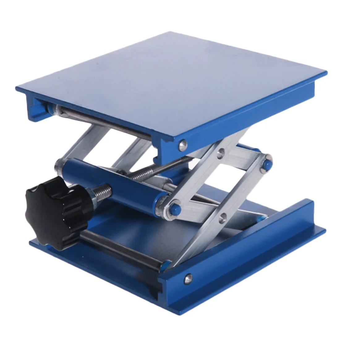 

4"x4" Aluminum Router Lift Table Woodworking Engraving Lab Lifting Stand Rack Lift Platform