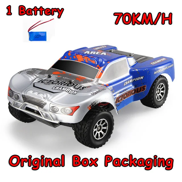 Оригинальный Wltoys Радиоуправляемый автомобиль A969 масштаб 1/18 игрушки 2 4 г 4WD 70 км/ч