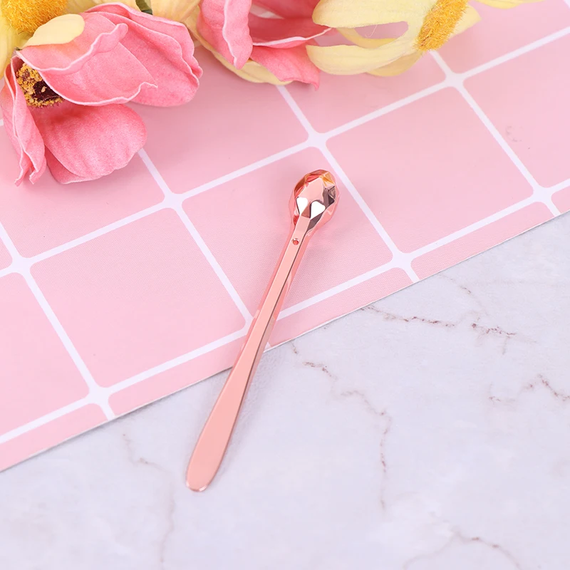 Rose Gold Спящая маска для глаз шпатель для подтягивания лица массажер для глаз инструменты для красоты темные круги крем для глаз разделенный совок массаж против морщин - Цвет: Rose Gold