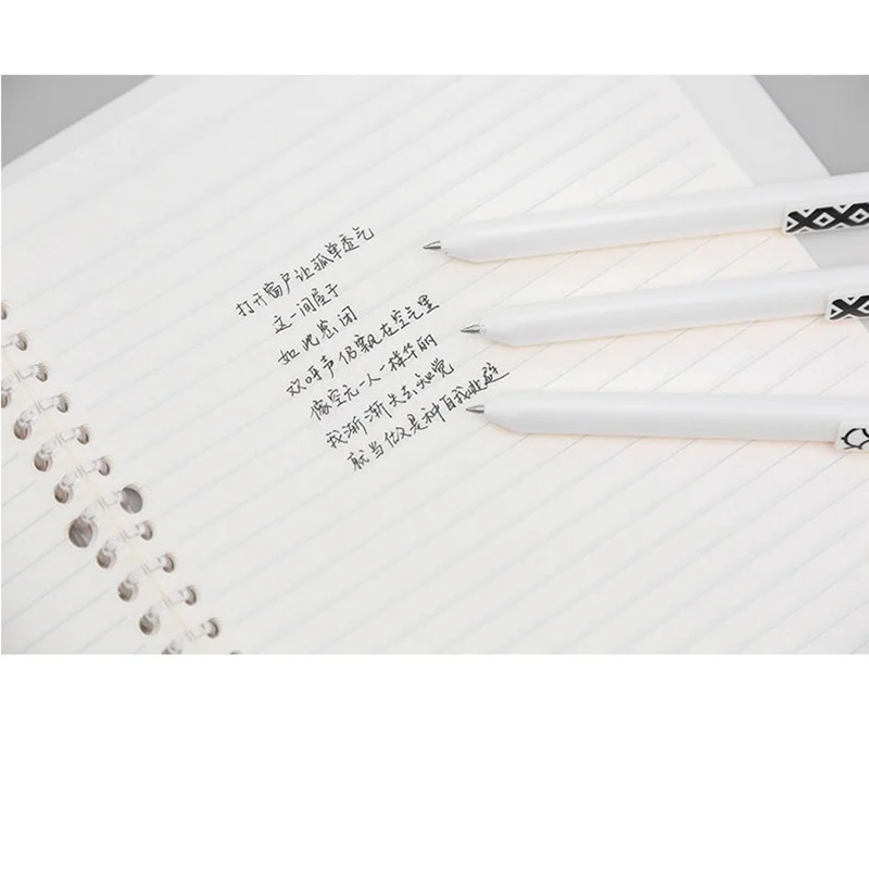 

36 pcs/Lot Cute love heart gel pen 0.5mm ballpoint Black color ink canetas escolar Stationery item Office School supplies A6043