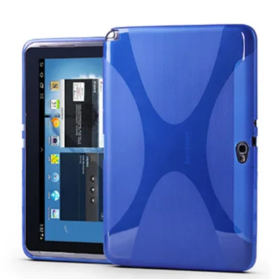 X Line Мягкий Прозрачный из ТПУ гелевый чехол-накладка для samsung Galaxy Note 10 1 GT-N8010 N8020 N8013