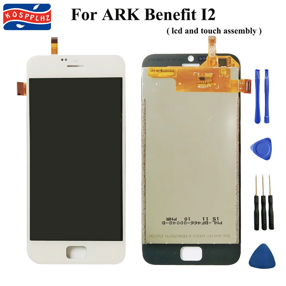 100% протестированный для ARK Benefit I2 ЖК-экран с сенсорным экраном полная сборка