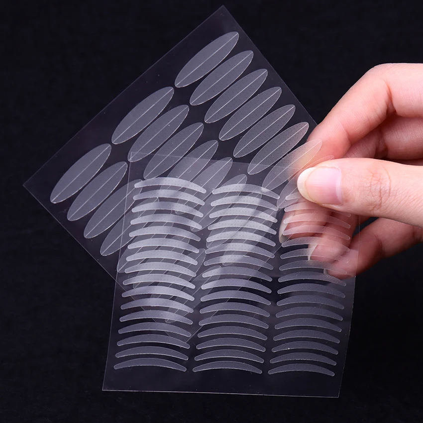 480PCS Double Eyelid Tape Invisible Double Eyelid Stickers Transparent Self Adhesive Double Eye Tape Ladies Eye Makeup Tools