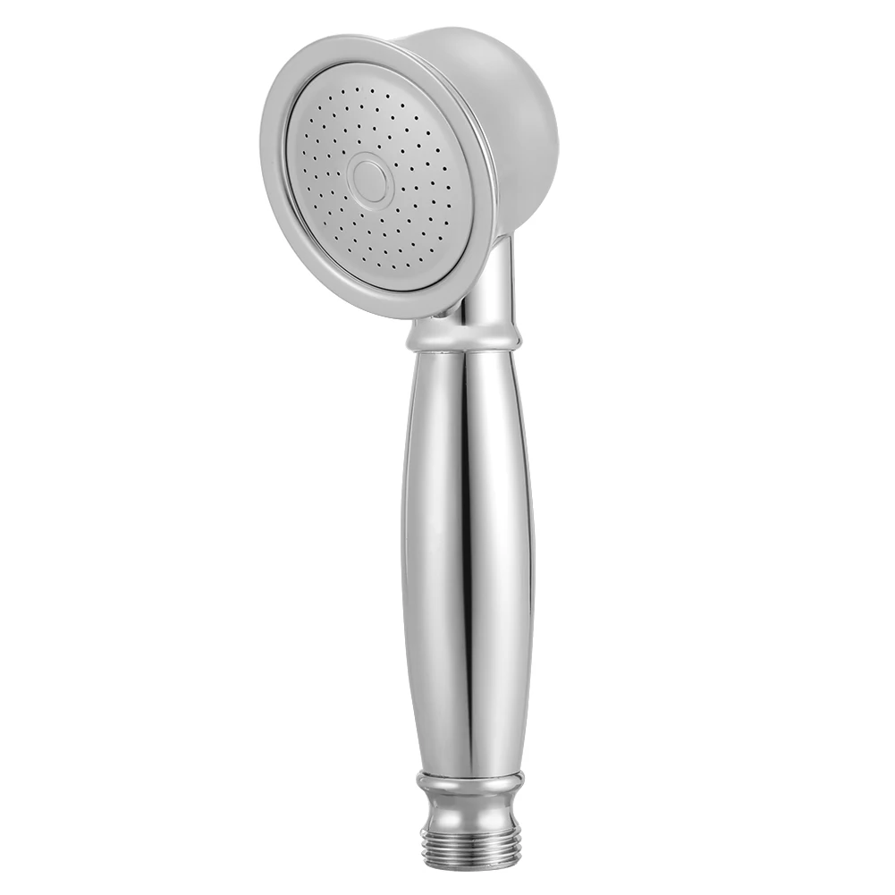 

Chrome-plating Durable Round Pressurize Hand Held Shower Head G 1/2" Thread