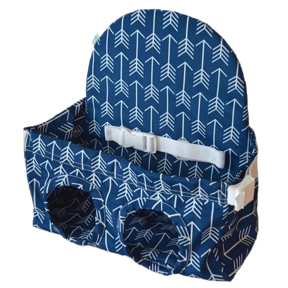 Dark Blue Детская корзина гамак магазинная тележка для покупок детское сиденье новорожденный принт безопасный и удобный торговый ТРОЛЛЕР подушка для сидения - Цвет: Dark Blue