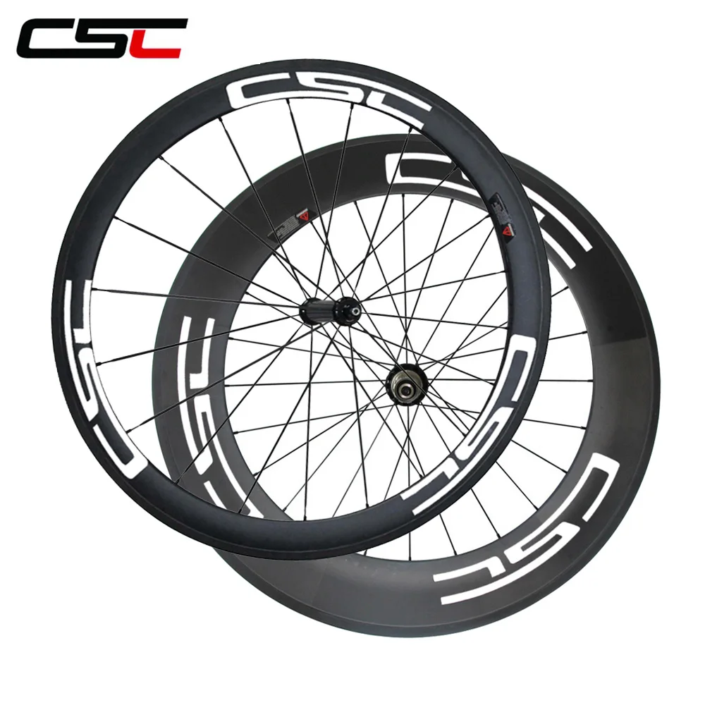 Углеродные колеса SCC carbon bike Ширина 23 мм глубокая комбинация передние 50 задние 88