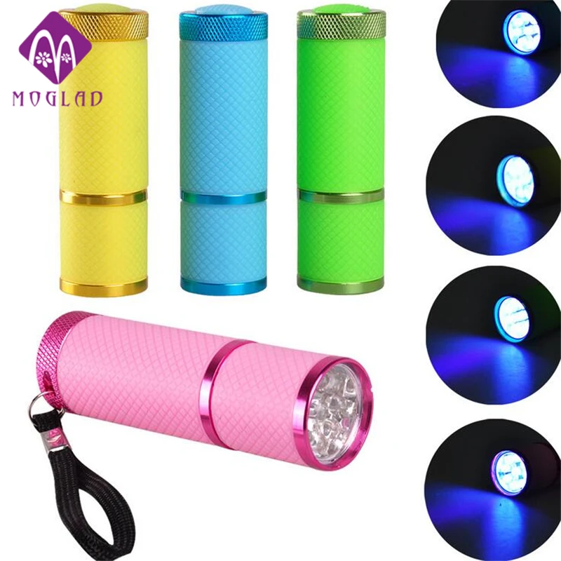 Мини УФ лампа для ногтей 3 Вт светодиодный светильник вспышка 10 сек быстрая сушка