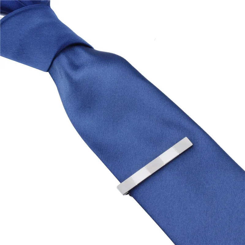 Матовые Зажимы для галстука мужчин бесплатная доставка серебряный цвет мужские 2