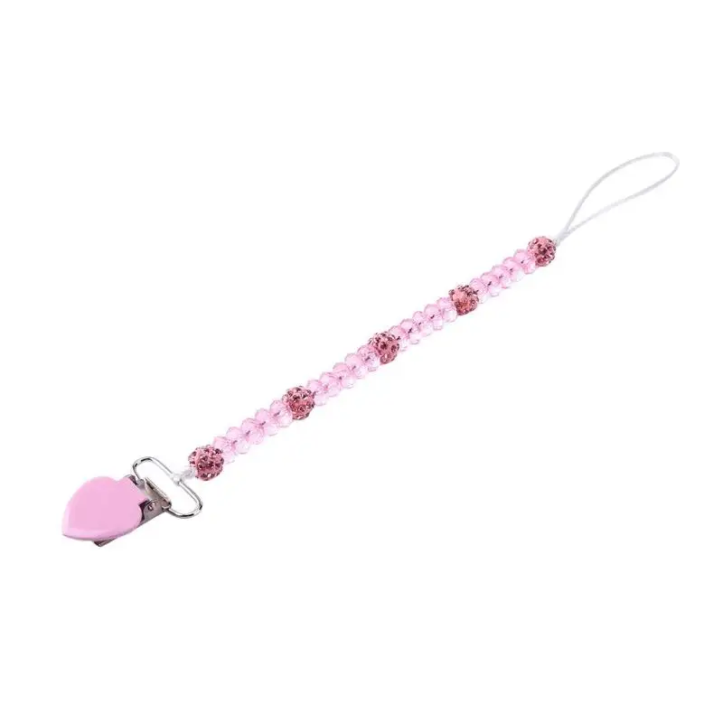 D3 1pcs Chain 1 шт./10 шт., пластиковая детская соска-пустышка с зажимом, Соска-пустышка, многоцветная Соска-пустышка для младенцев Mam, клипса, держатель для сосок, Детская Соска-пустышка - Color: D3 1pcs Chain
