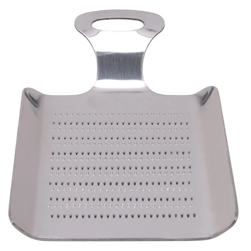 Серебряная Нержавеющая сталь Универсальная посуда ручной сыра изогнутая терка