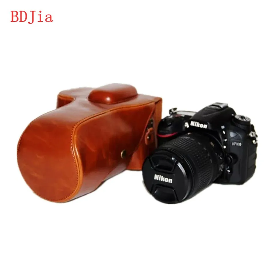 Чехол-сумка из искусственной кожи для камеры Nikon D7200 D7100 DRSL без ремешка 3 вида