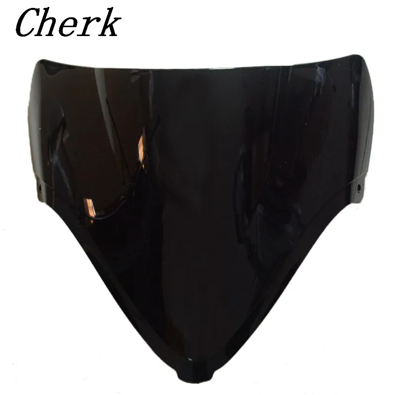 

Мотоцикл Черный лобовое стекло двойной пузырь для SUZUKI GSX1300R GSXR1300 Hayabusa 08-17