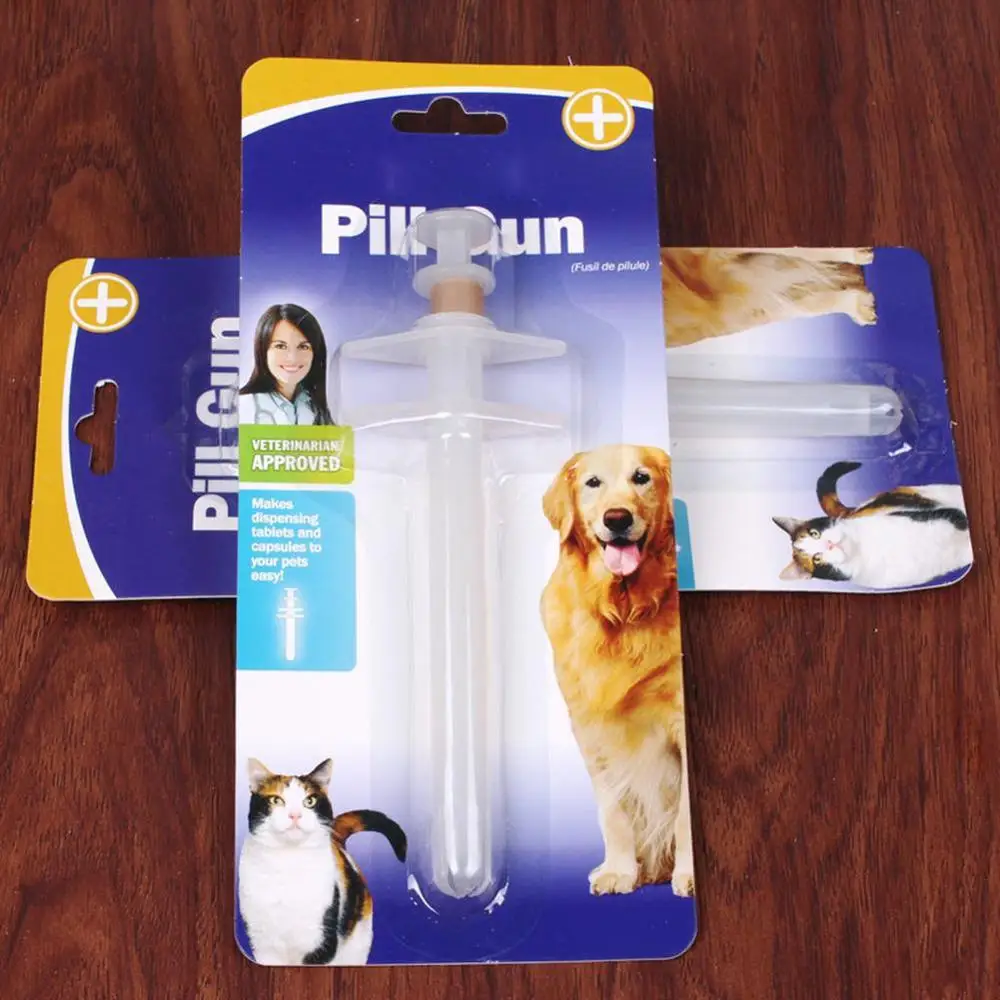 Новая капсула для собак и кошек таблетка пистолет пиллеров шприц толкатель