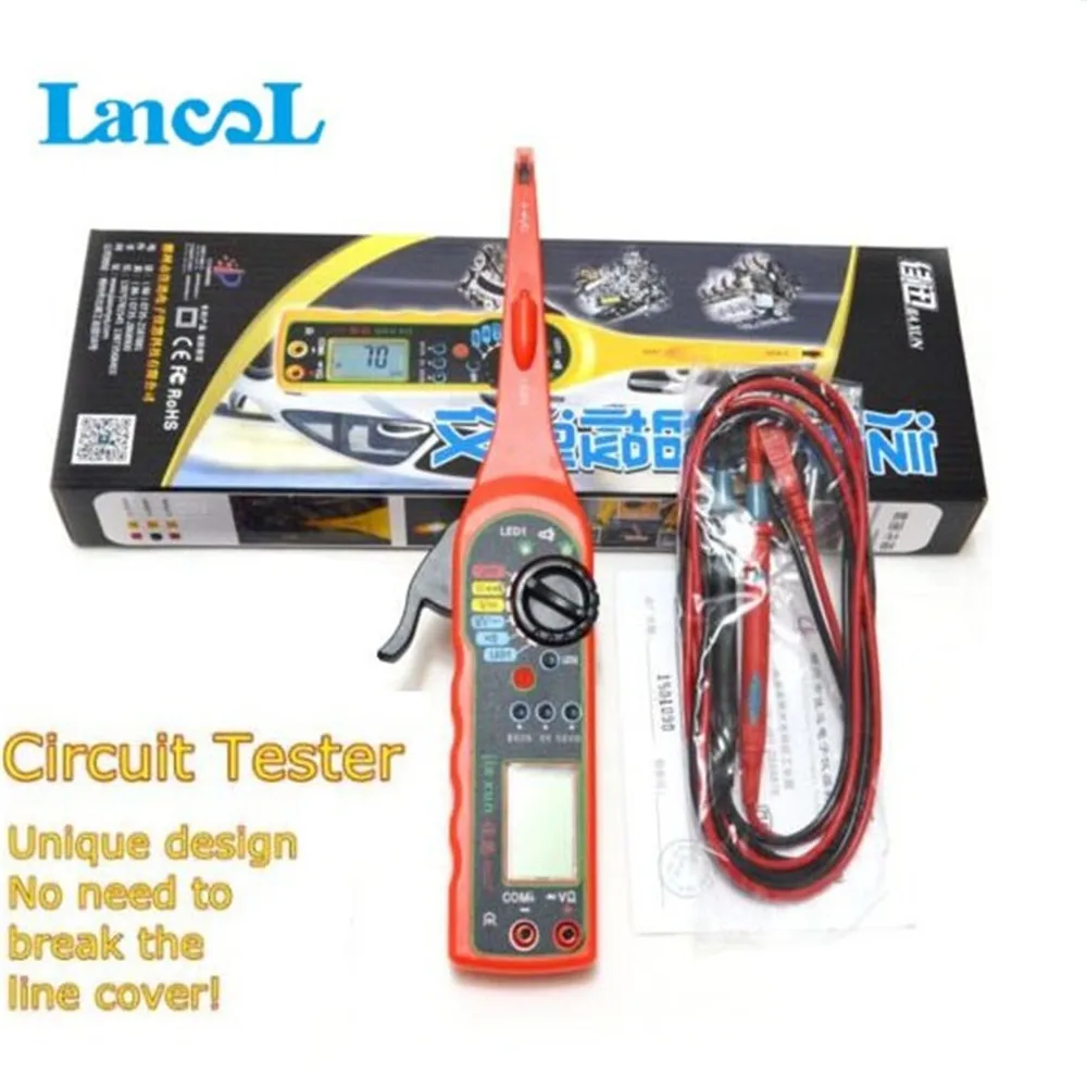 

Hot Sale MS8211 Car Automotive Electrical Multi-function Multimeter Auto Circuit Tester Multimeter Lamp AutRepair Tools 4 in 1