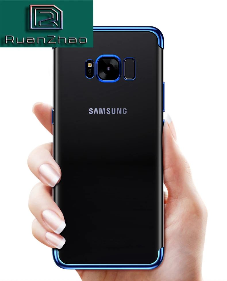 Для Samsung Galaxy S8 S9 Plus S6 S7 Edge чехол A3 A5 A7 2017 J3 2016 J5 J7 Prime Ультратонкий Мягкий ТПУ