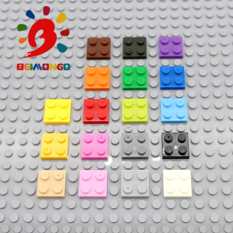 Бесплатная доставка! Детский конструктор BEIMONGO 2x2 150 шт. развивающие и