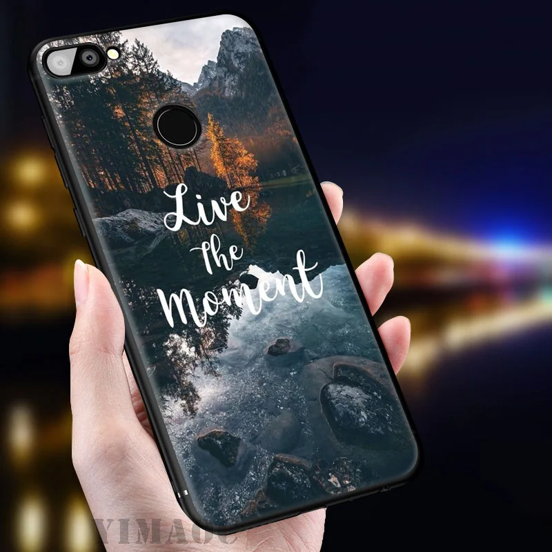 YIMAOC Scenary положительные цитаты мягкий чехол для huawei mate 20 10 P30 P20 Pro P10 P9 P Smart Z 2019 &amp Nova 3