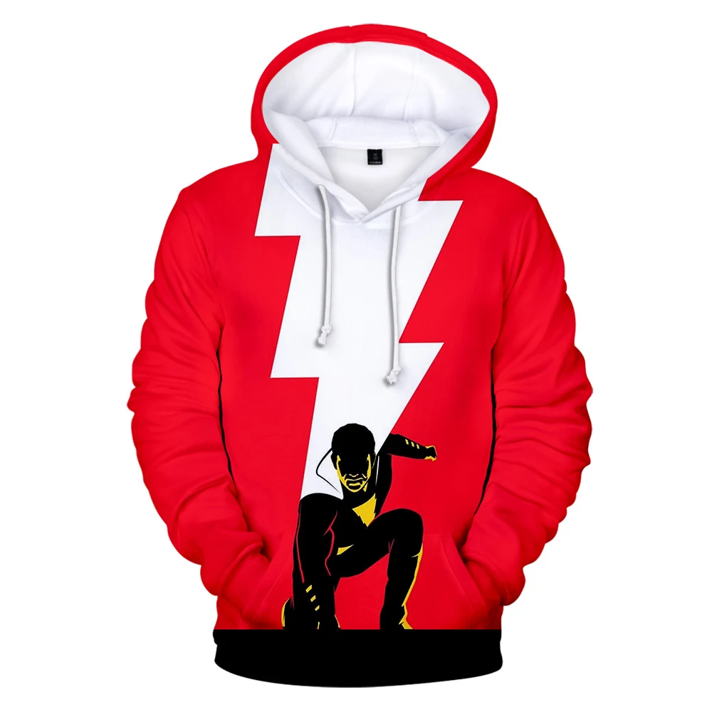 Shazam Billy Batson/пальто Лидер продаж сезон осень зима толстовка с капюшоном пальто