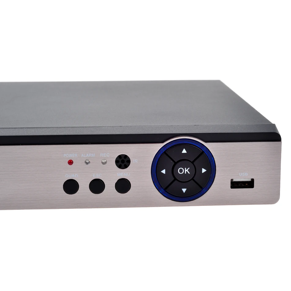 Видеорегистратор GADINAN 5 в 1 AHD 4 канала МП HD DVR H.264 поддержка ONVIF для аналоговой ip