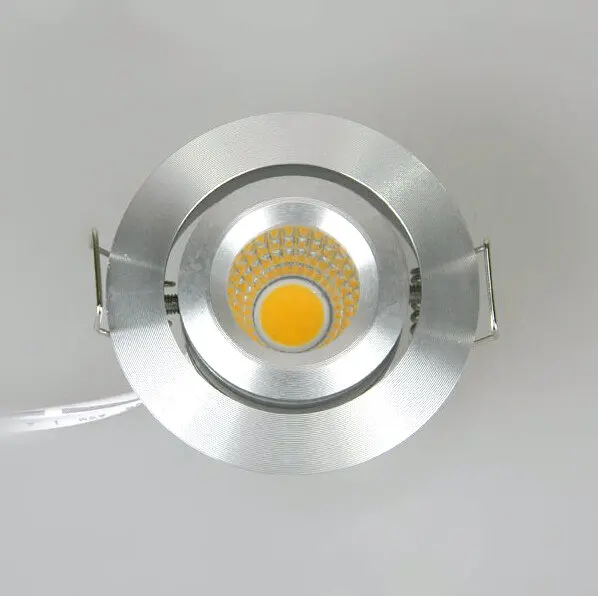 

New store promotion 10pcs/lot Trustwin brand 12V 110V 220V dimmable optional COB 5W mini LED cabinet light downlight