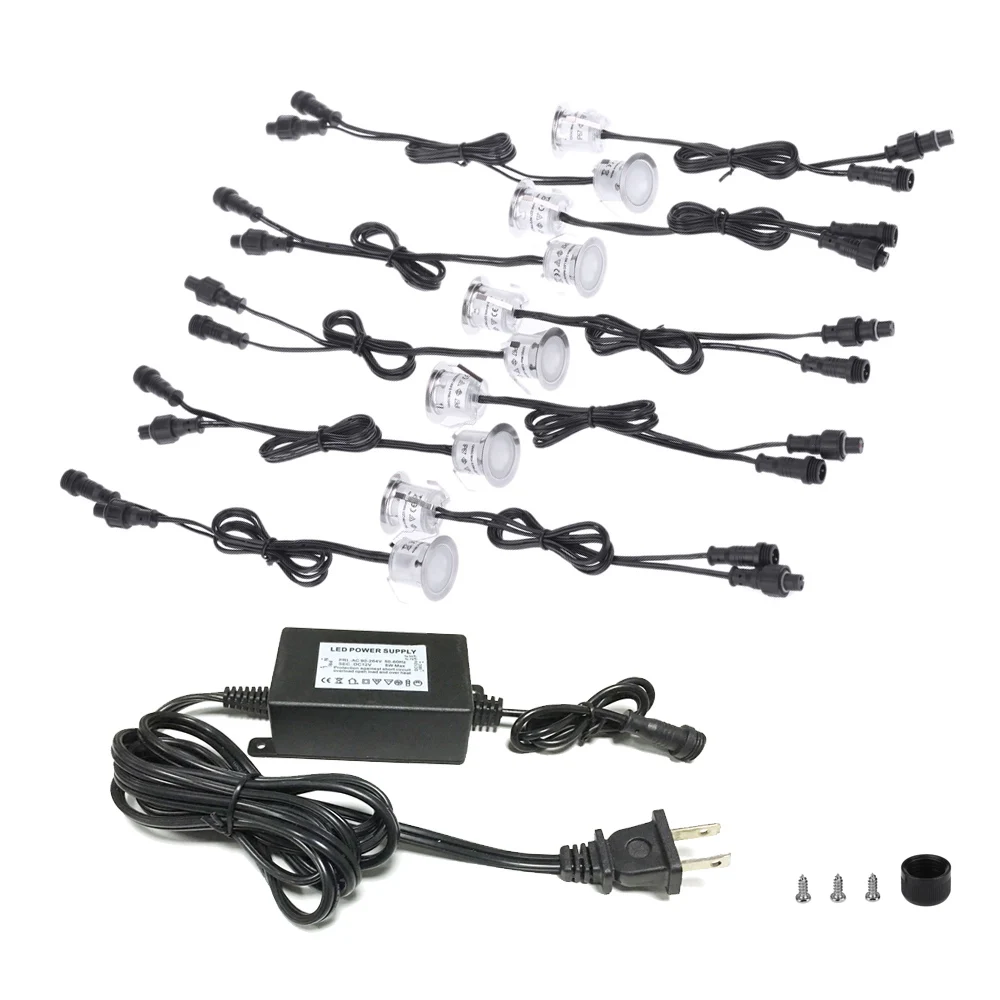 32 мм из нержавеющей стали светодиодные огни палубы ЕС/США/Великобритания вилка