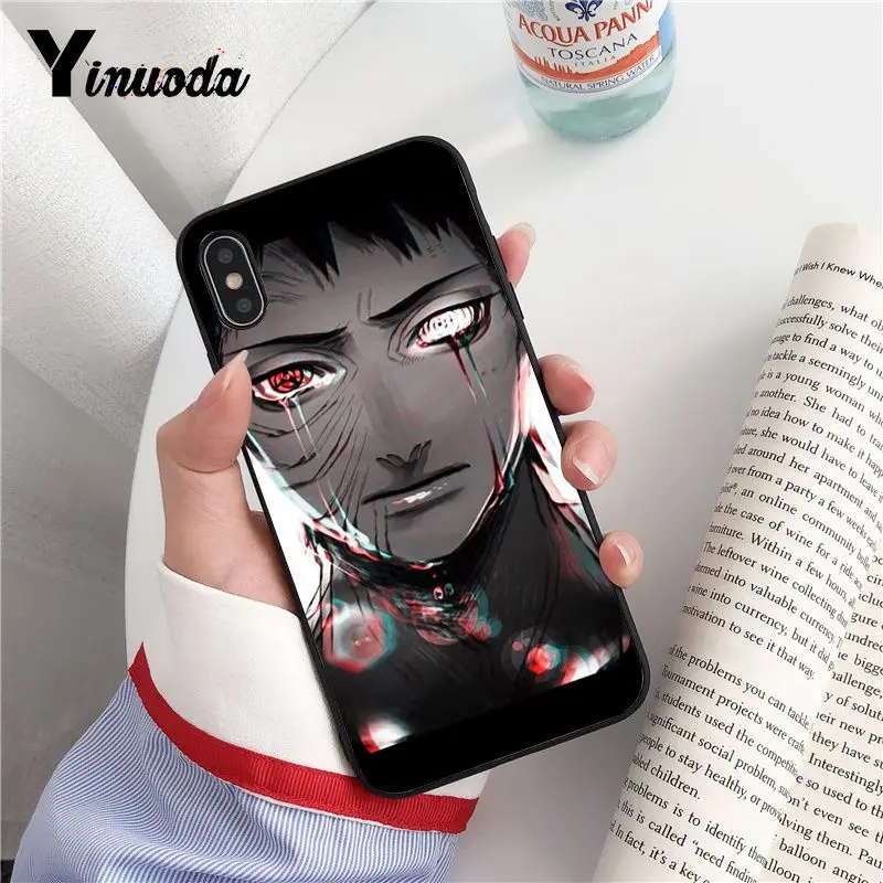 Чехол Yinuoda Naruto Itachi Uchiha для iPhone 6S 6plus 7 7plus 8 8Plus X Xs MAX 5 5S XR Fundas Capa | Мобильные телефоны и